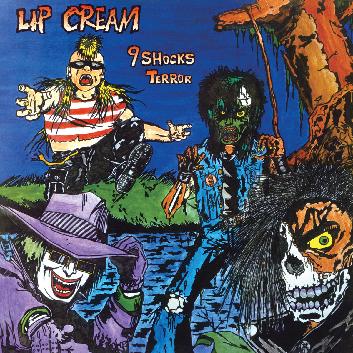 Lip Cream - 9 Shocks Terror [12" Royal Blue Edition]